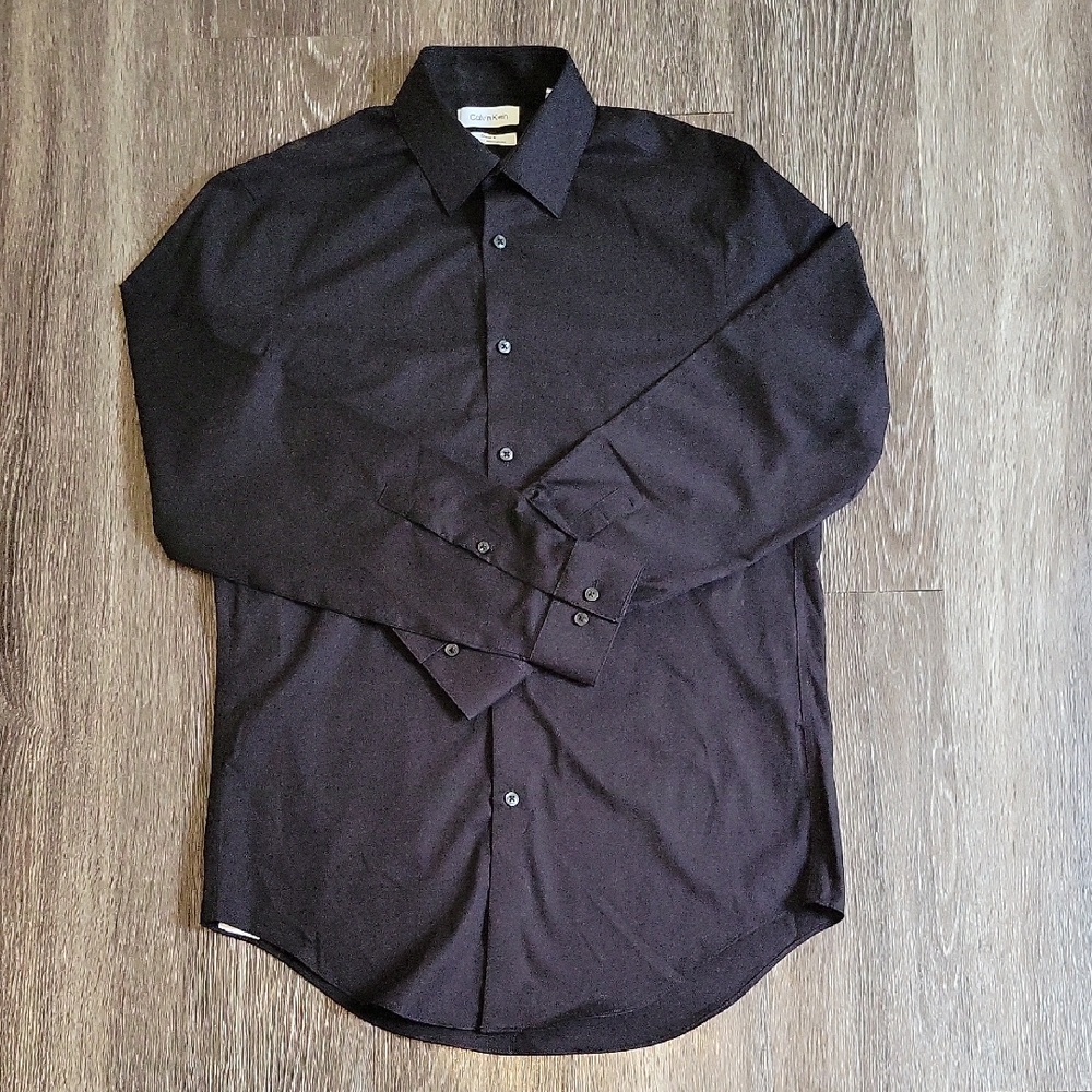 Calvin Klein Classic Black Dress Shirt